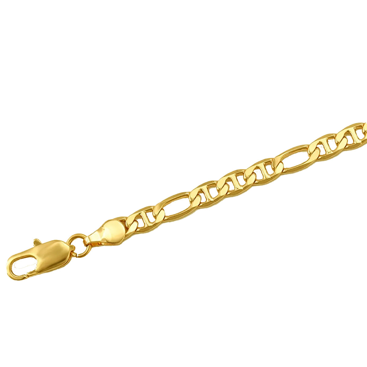 cadena collar tejido Gucci 5mm delgada de moda estilo unisex en oro laminado 24k